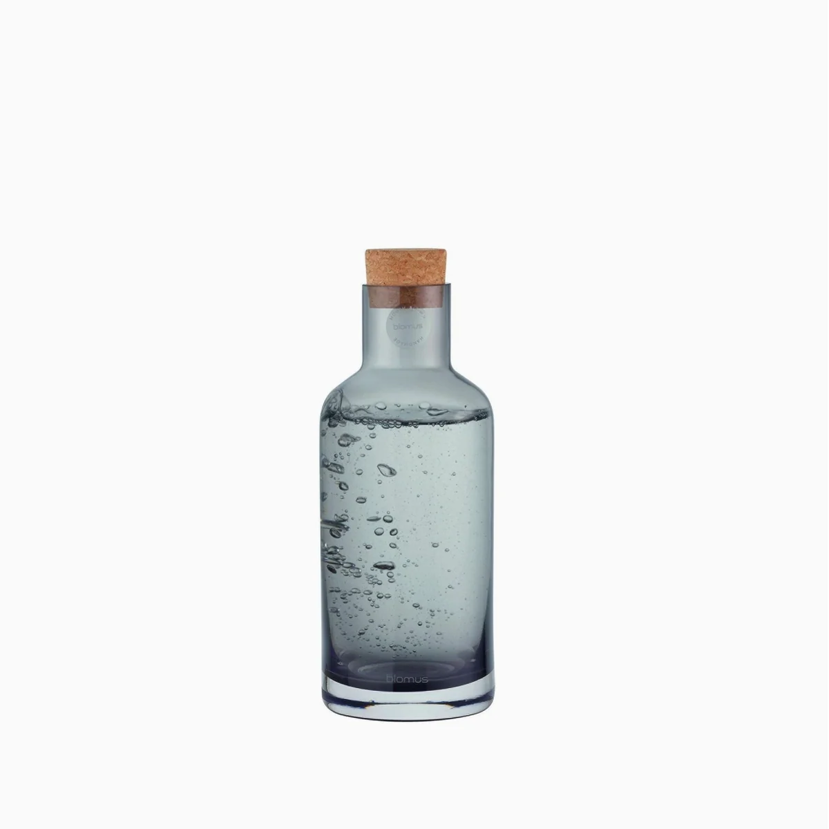 Blomus HYDRA Wasserkaraffe, elegantes Design, aus Glas mit Korkdeckel 2