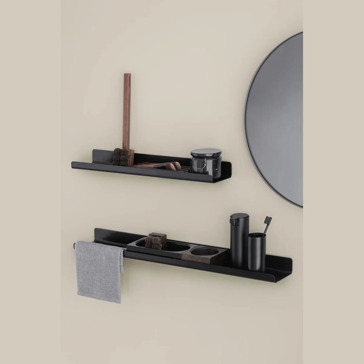 Blomus MODO WC-Garnitur, zeitloses Design aus Edelstahl und Marmor — Elegant, Robust, Hochwertig 4