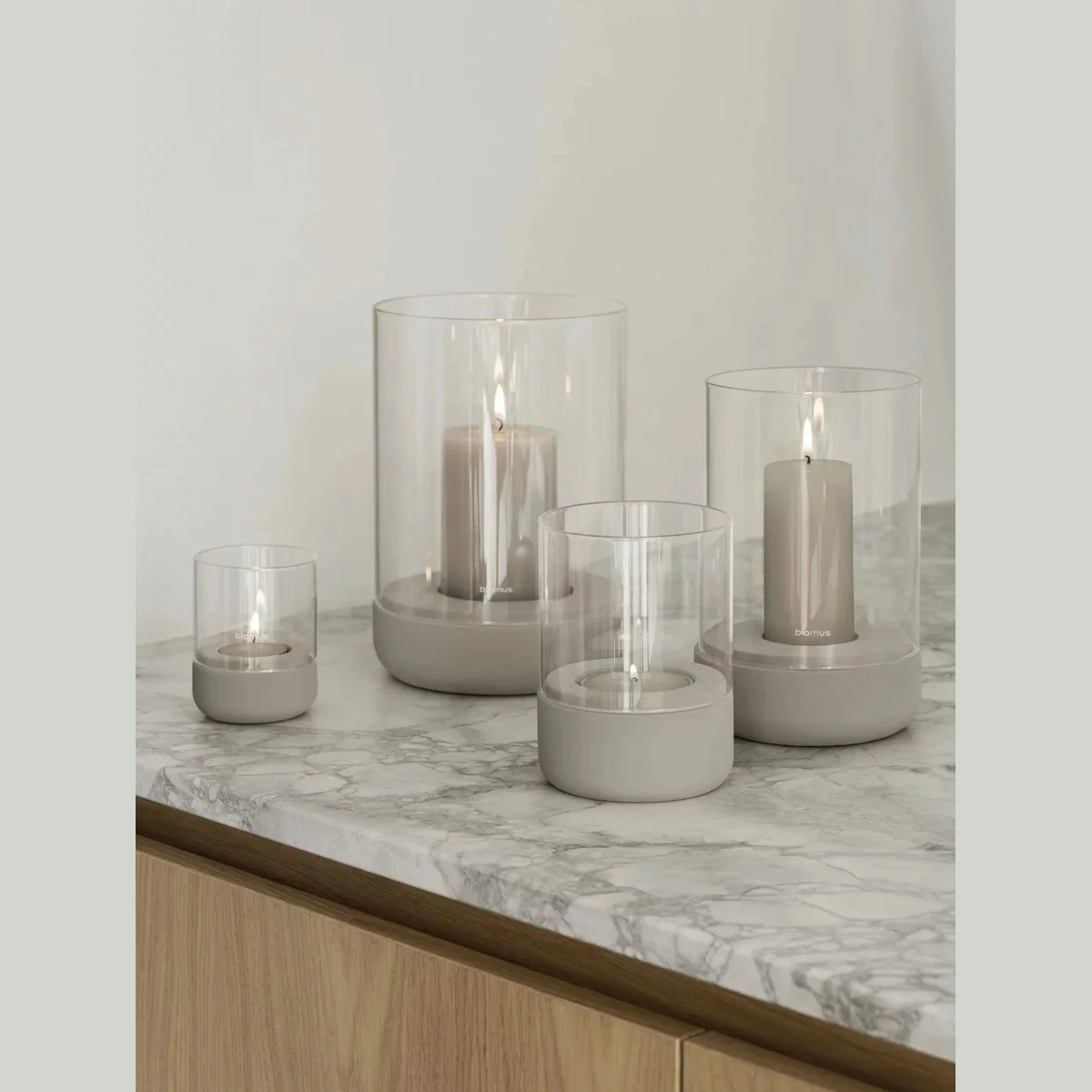 Blomus Windlicht CALMA, zeitloses Design, optimaler Flammenschutz, vielseitige Einsatzmöglichkeiten 2