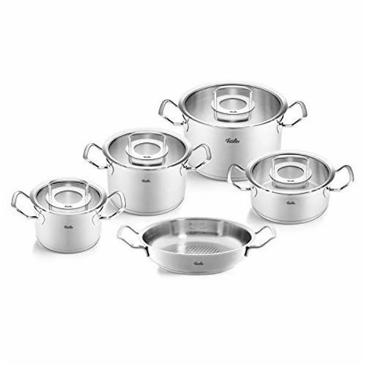 Fissler Original-Profi Collection Topf-Set, 5-teilig, Edelstahl 18/10