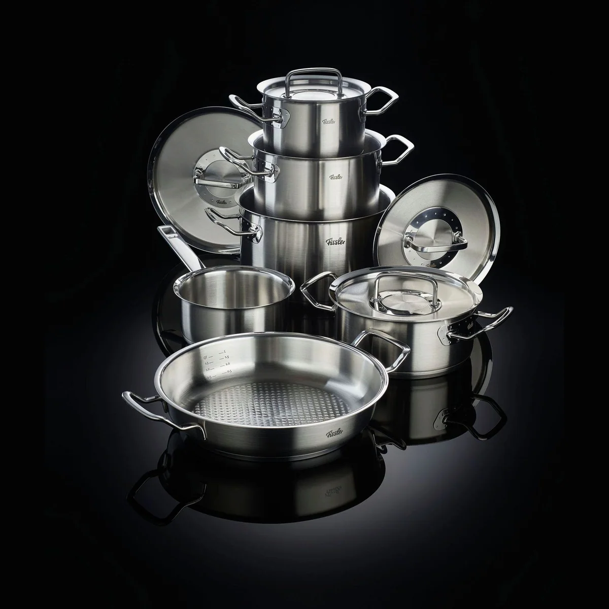 Fissler Original-Profi Collection Topf-Set, 6-teilig, induktionsgeeignet 2