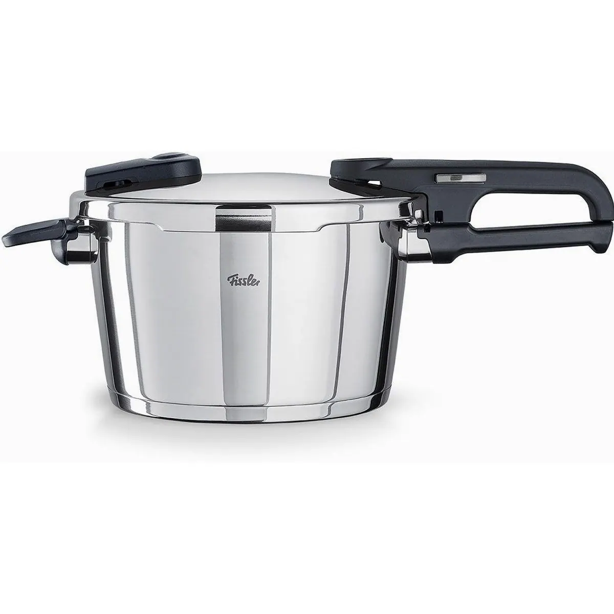 Fissler Schnellkochtopf Vitaquick Edition, 2-tlg. Set, 4,5 oder 6 Liter — Edelstahl, Dünsteinsatz, Made in Germany 2