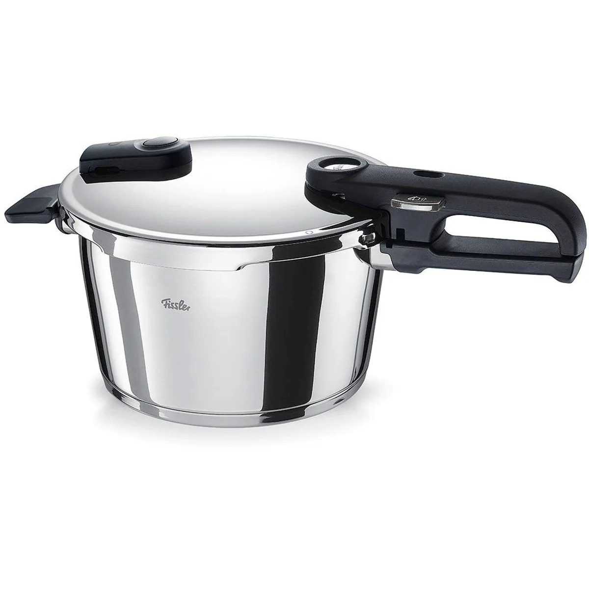 Fissler Schnellkochtopf Vitaquick Edition, 2-tlg. Set, 4,5 oder 6 Liter — Edelstahl, Dünsteinsatz, Made in Germany 4