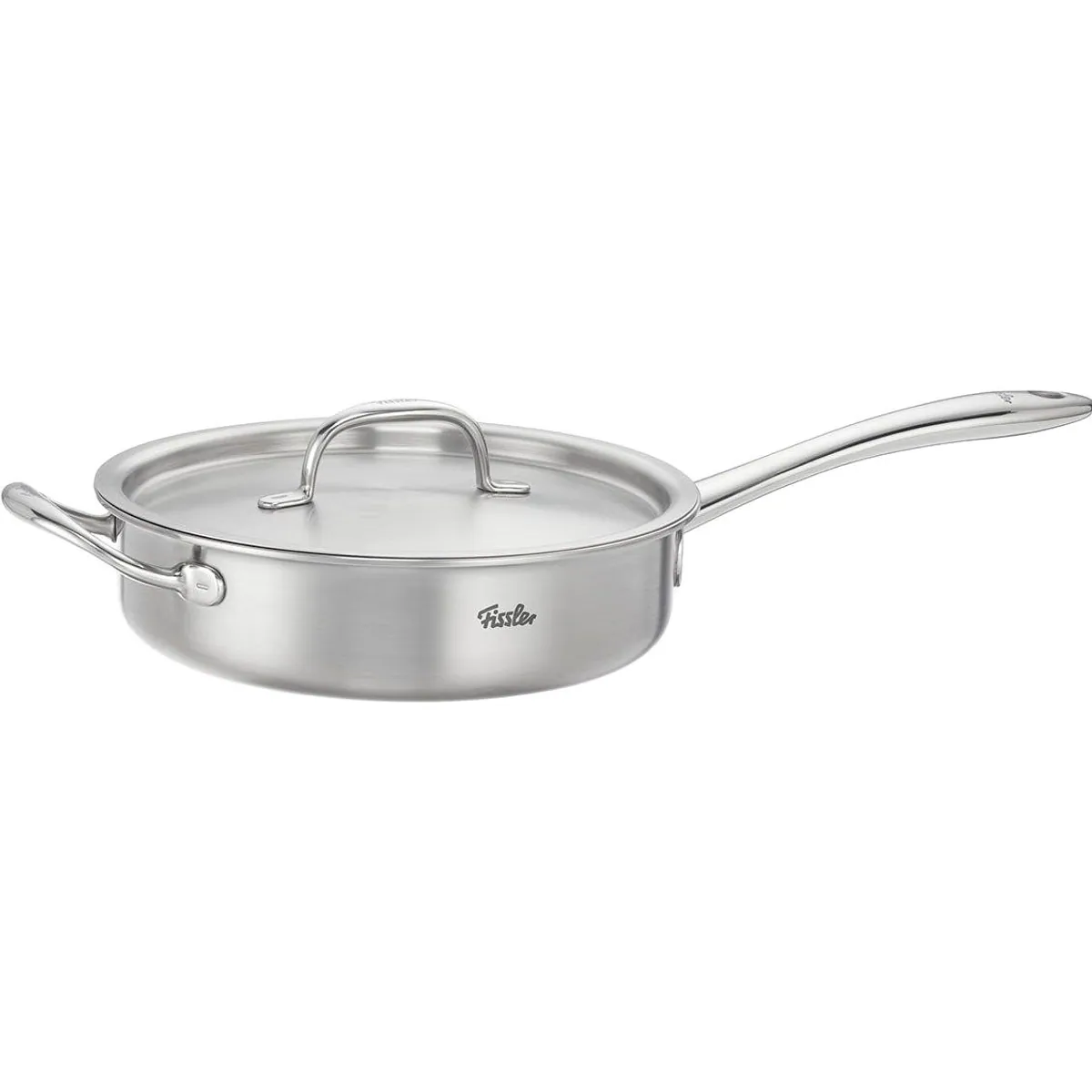 Fissler M5 Pro-Ply Bratpfanne, 5-lagiges Mehrschichtmaterial, ergonomische Griffe