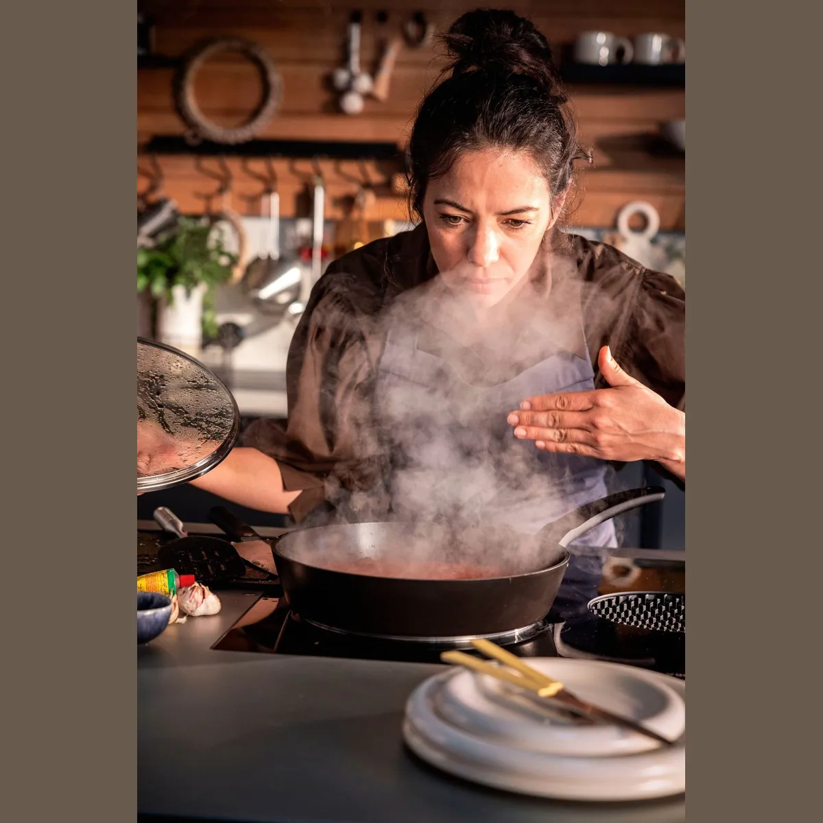 Fissler Ceratal Evo Comfort Pfannen-Set, Aluminium, ergonomischer Soft-Touch-Griff 5