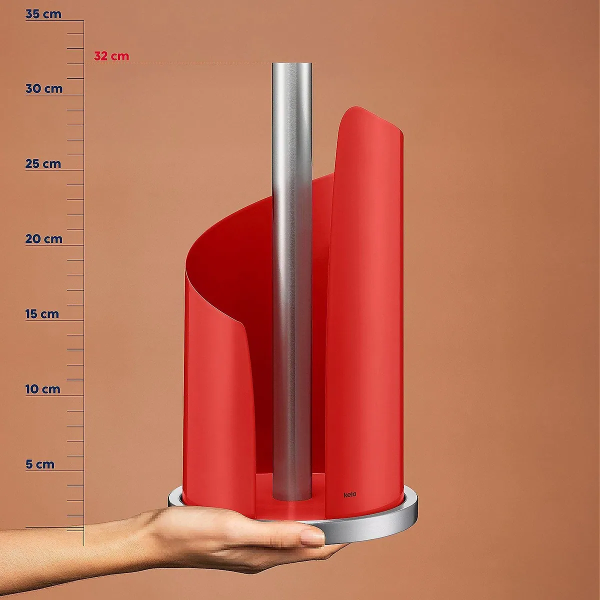 Kela Küchenrollenhalter Stella, stabil, modern, farbenfroh 3