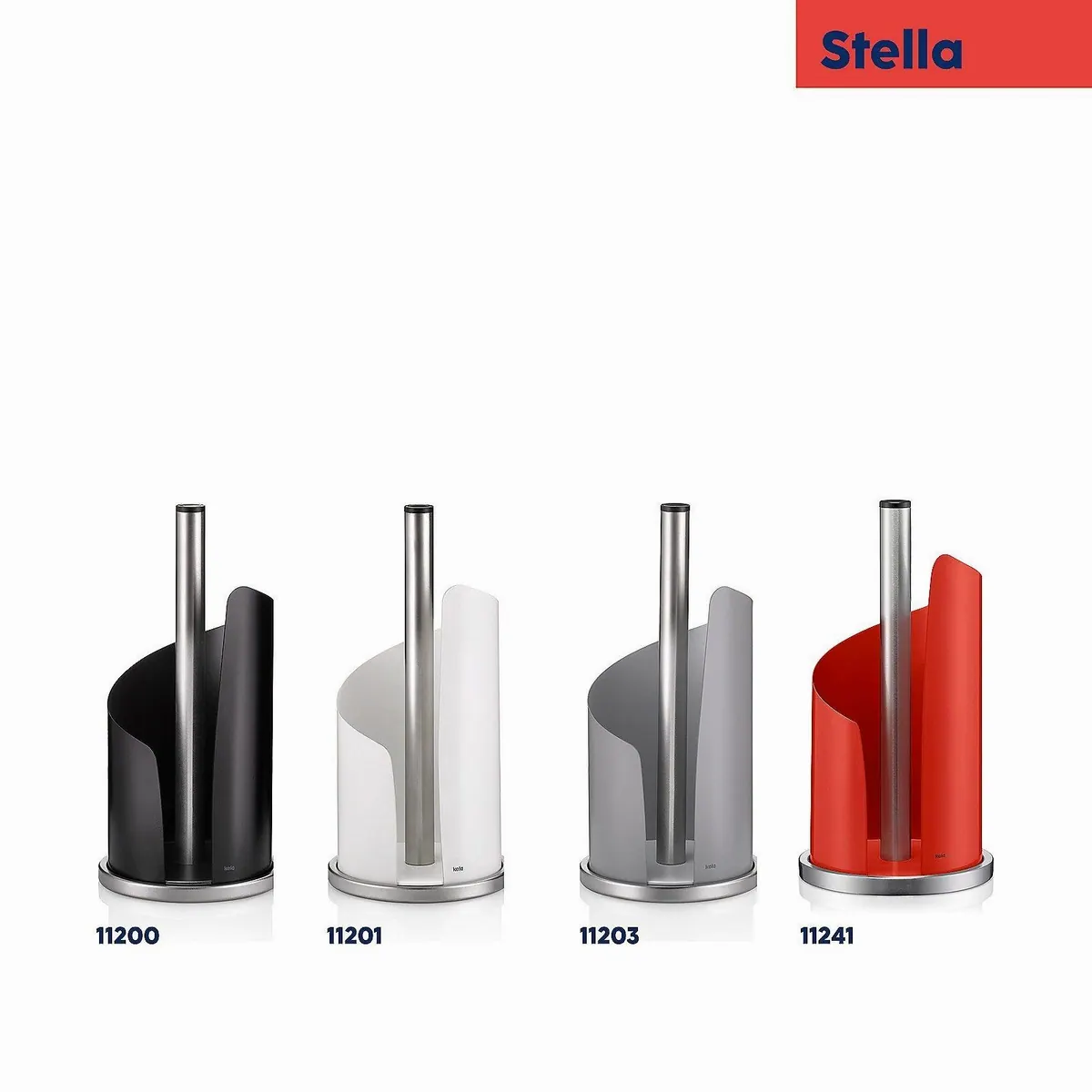 Kela Küchenrollenhalter Stella, stabil, modern, farbenfroh 5