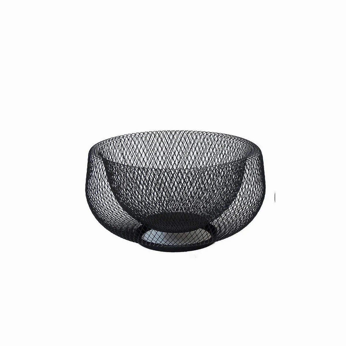 Kela Marlo Obstschale, Metall, elegantes Geflecht