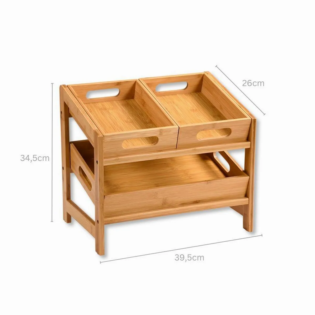Kesper Küchenregal, 1-tlg., 3 abnehmbare Bambus-Tabletts, FSC-zertifiziert 5