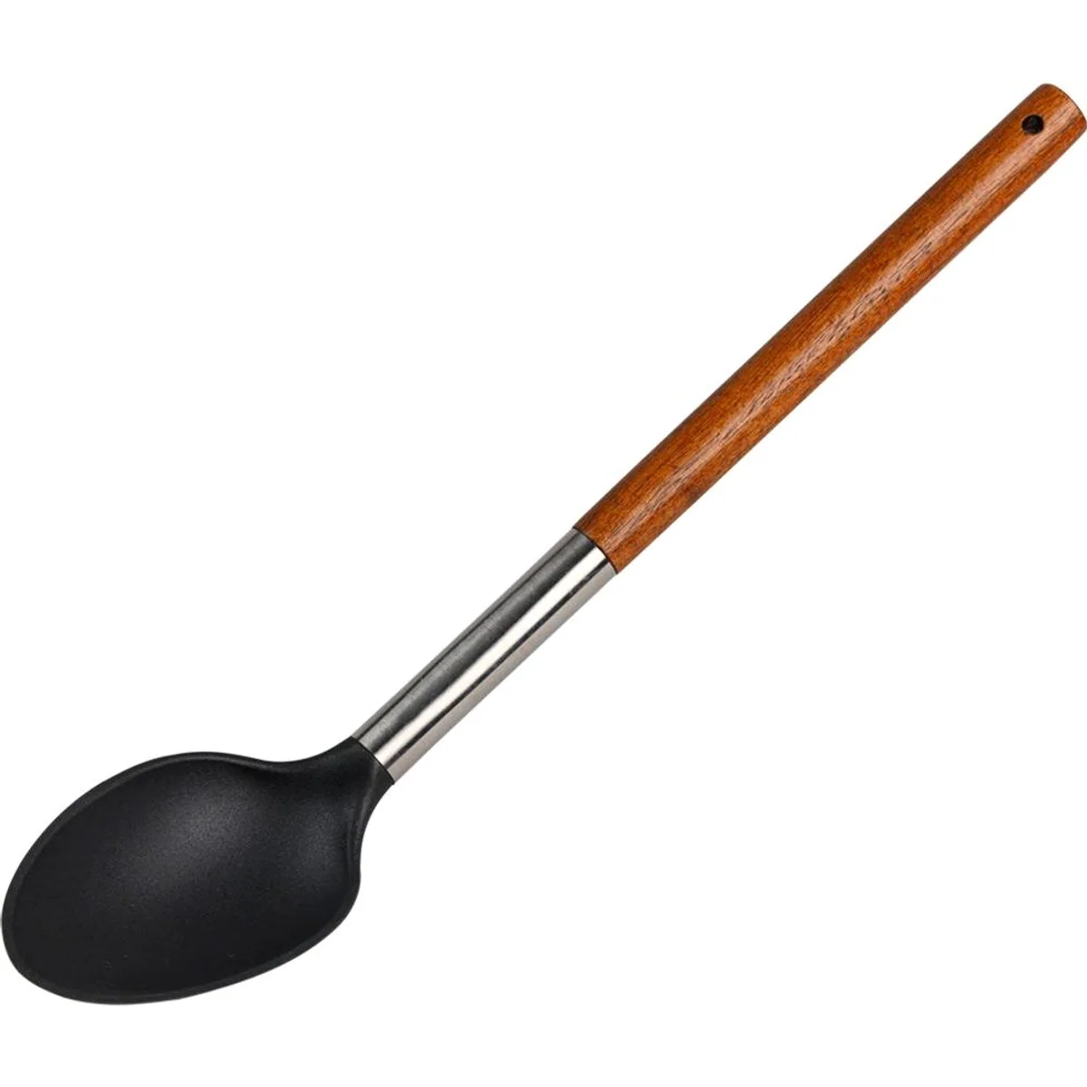 Kesper Kochbesteck-Set, 5-teiliges Küchenhelfer-Set aus Akazienholz und Edelstahl 5
