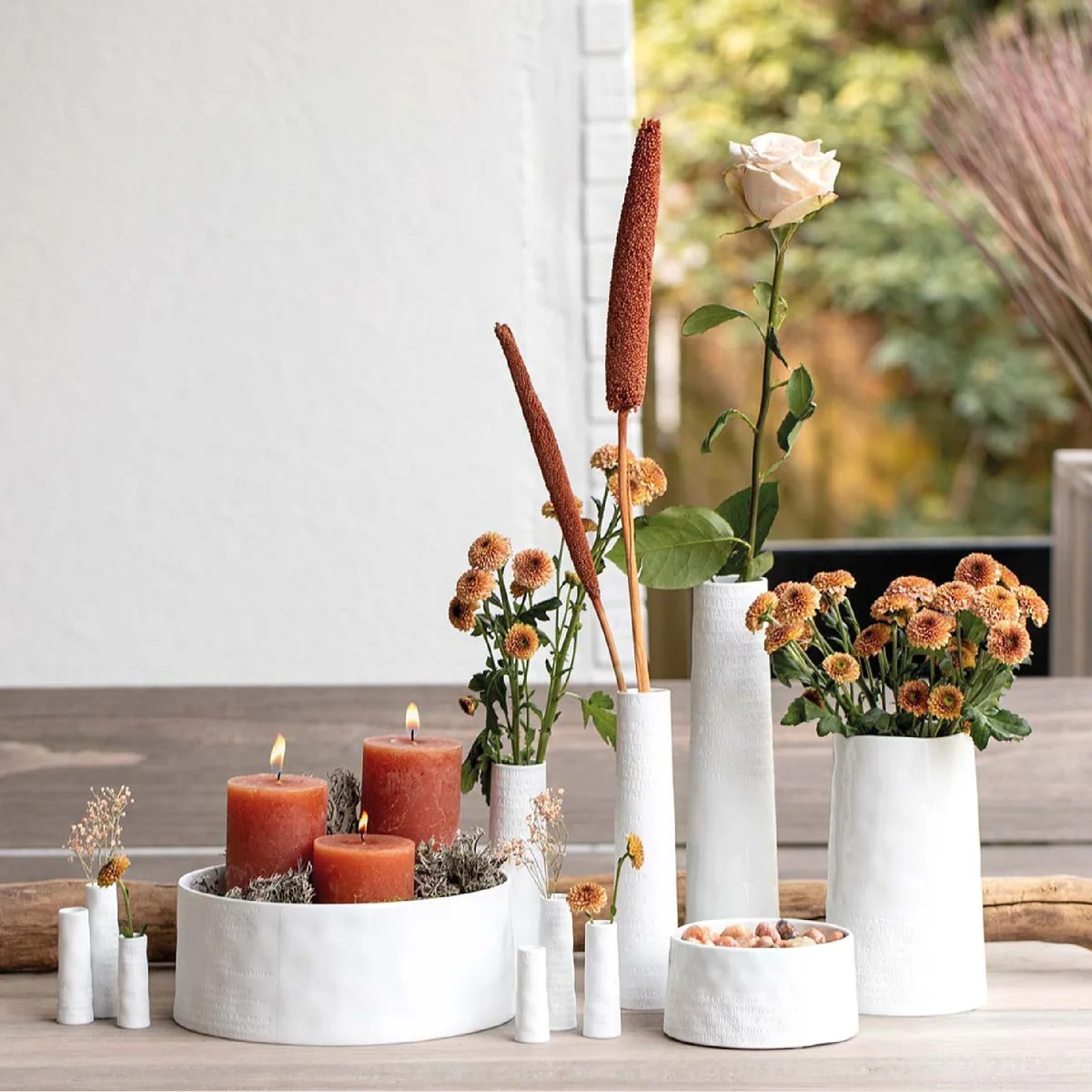 Räder Raumpoesie Vase, zeitloses Design, vielseitig einsetzbar, aus hochwertigem Porzellan 3