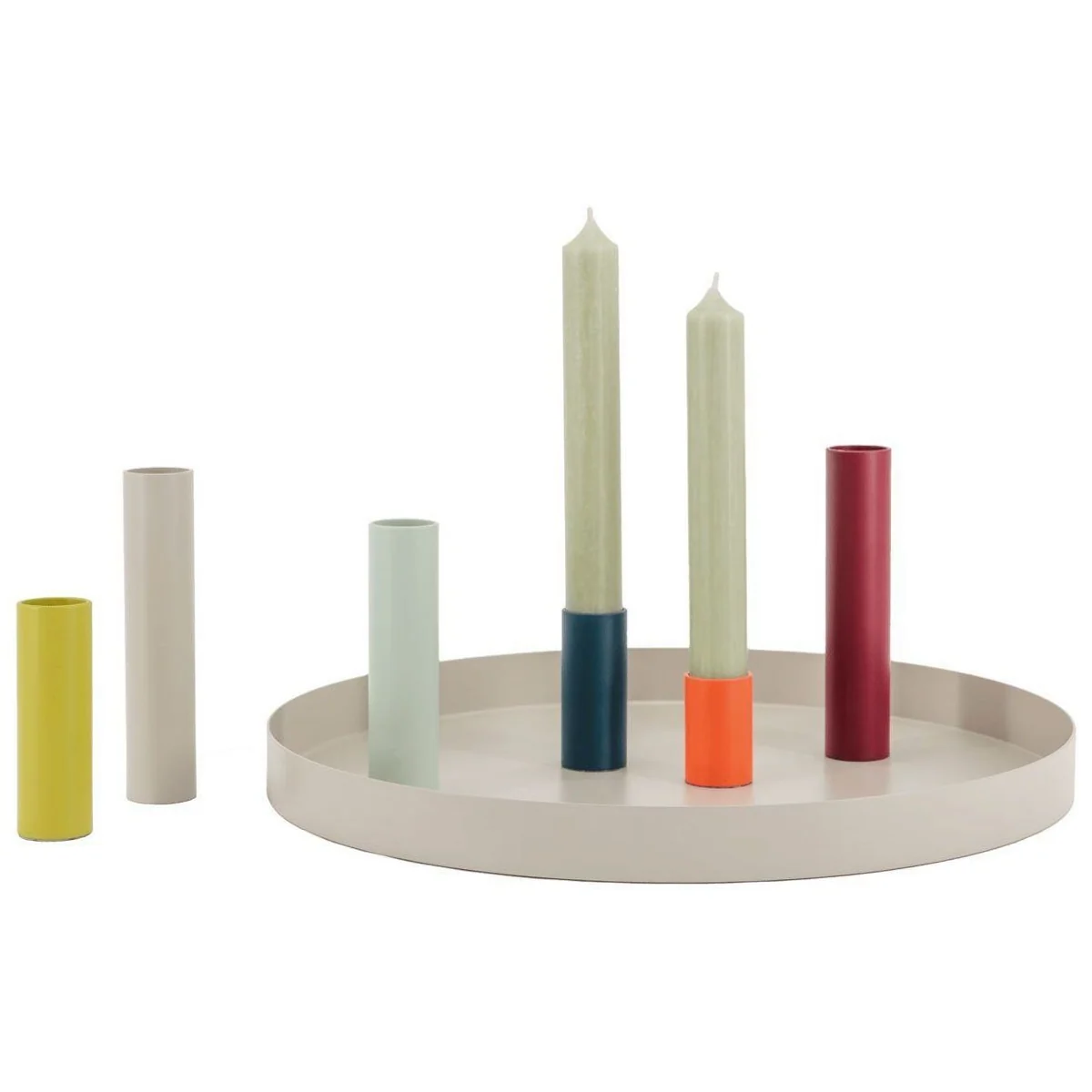 Remember Luna Kerzenhalter, 6 magnetische Stabkerzenhalter für kreatives Dekorieren 2