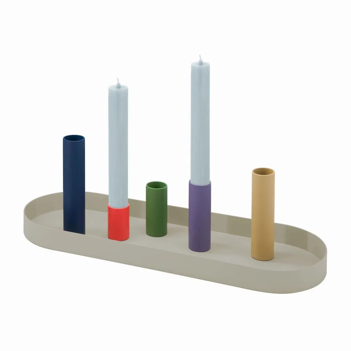 Remember Kerzenhalter Luna Oval, magnetisch, farbenfrohes Design 2