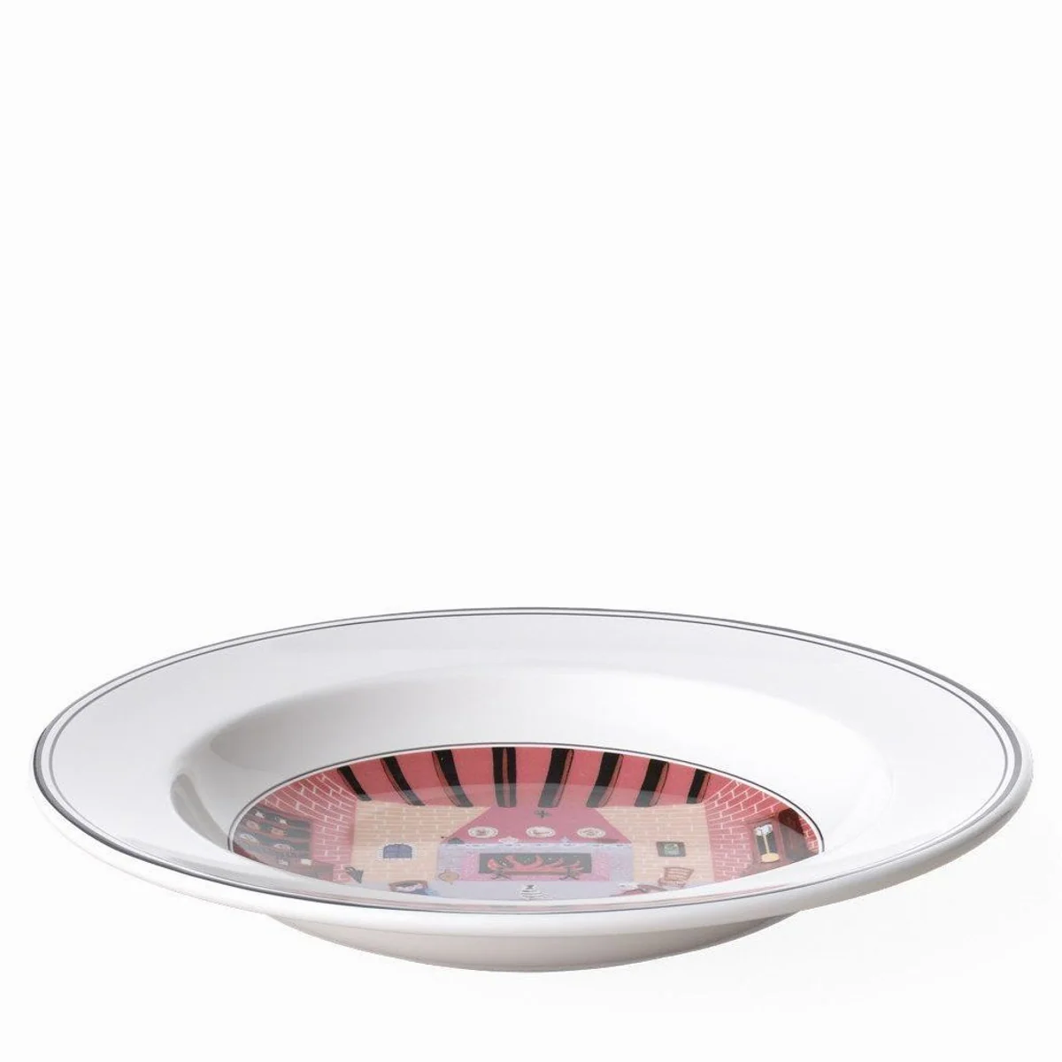 Villeroy & Boch DesignNaif Suppenteller, dörfliche Motive, Premium Porcelain 2