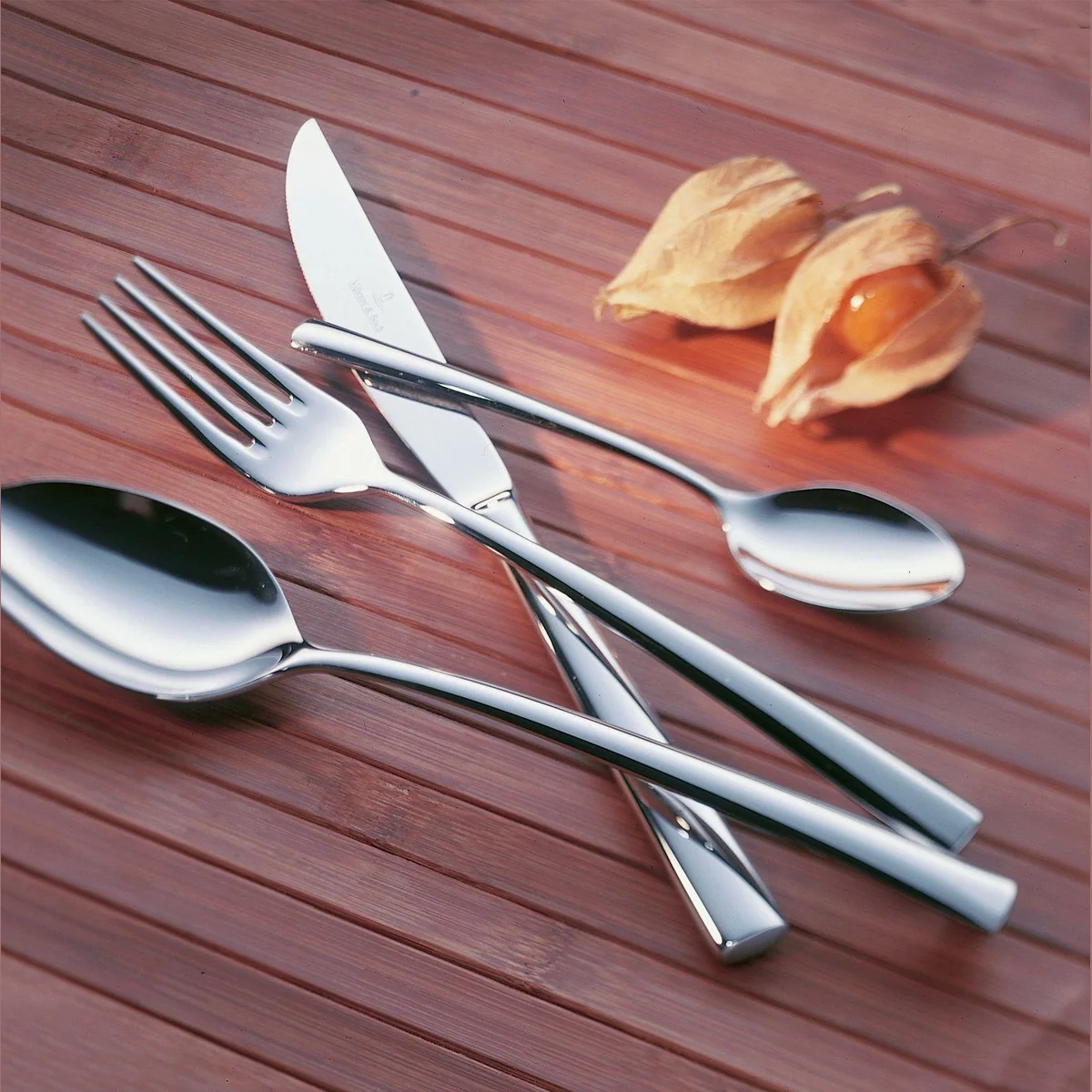Villeroy & Boch Piemont Tafelbesteck, 24-teilig, für 6 Personen, Edelstahl 18/10 2