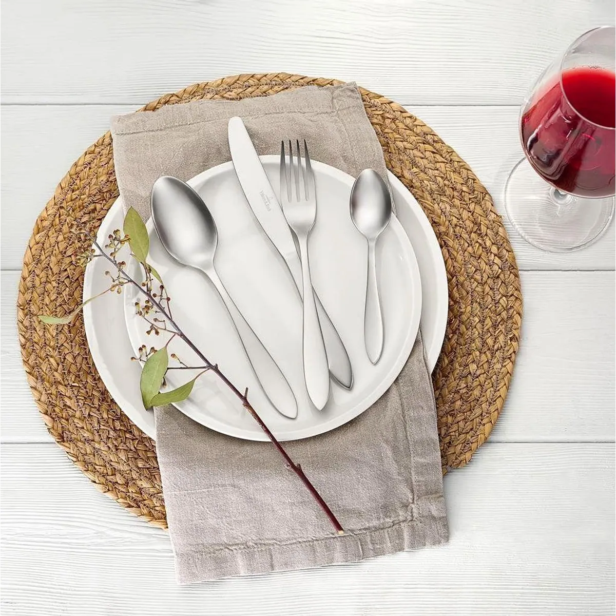 Villeroy & Boch Besteck-Set Arthur, zeitloses Design, spülmaschinenfest — 144-teilig für 6 Personen 4