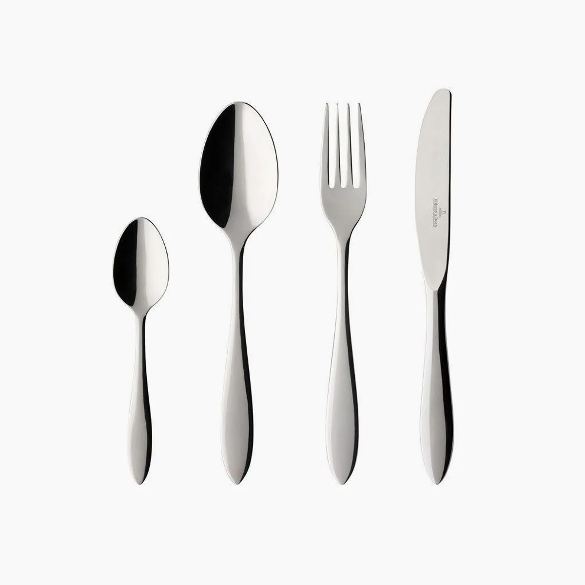 Villeroy & Boch Besteck-Set Arthur, 144-tlg., zeitloses Design, spülmaschinenfest