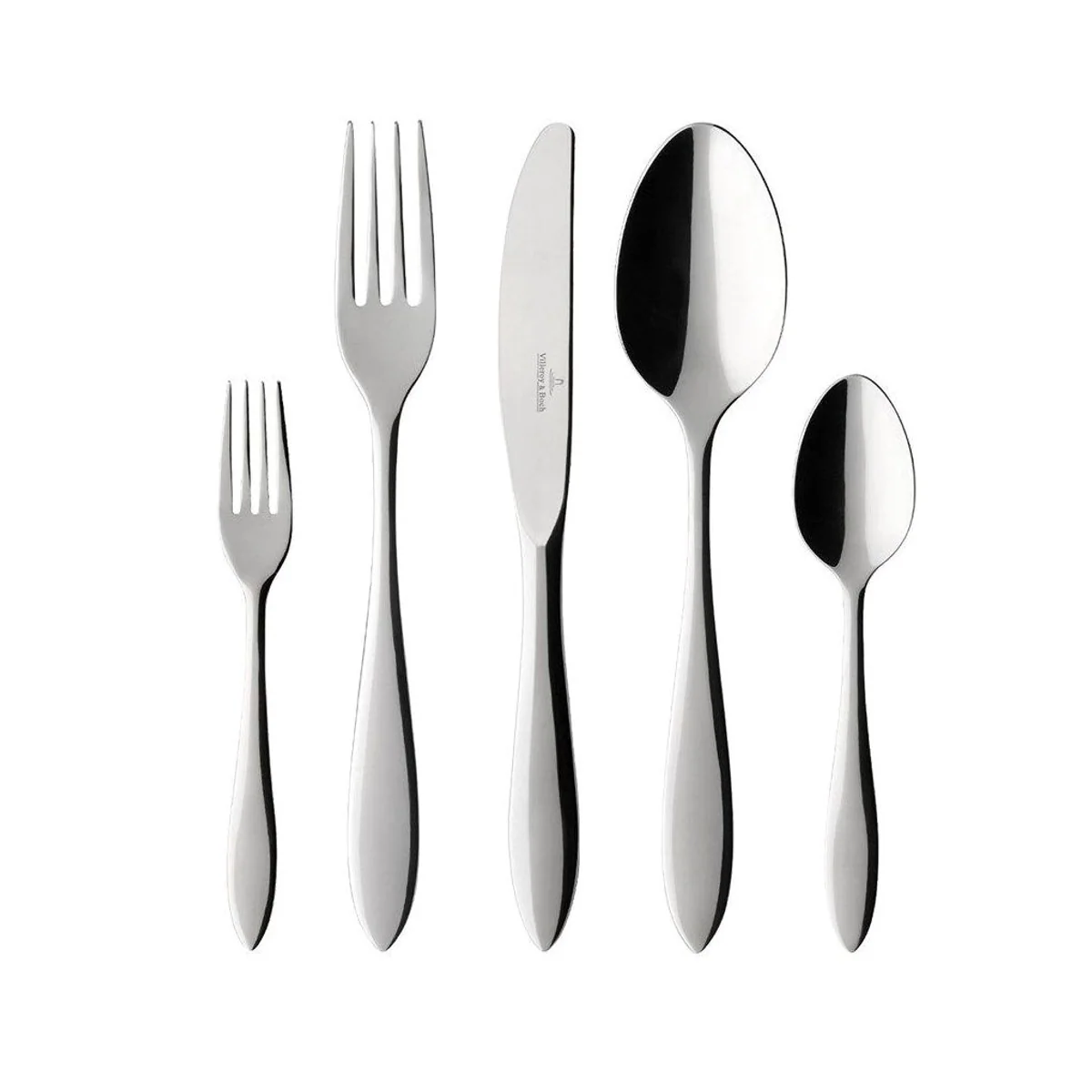 Villeroy & Boch Arthur Besteck-Set, 180-teilig, Edelstahl, spülmaschinenfest