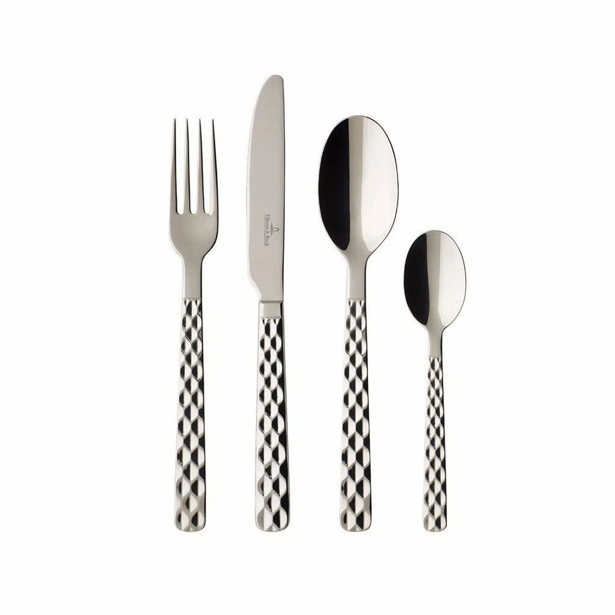 Villeroy & Boch Boston Besteck-Set, 144-teilig, spülmaschinenfest, modernes Design