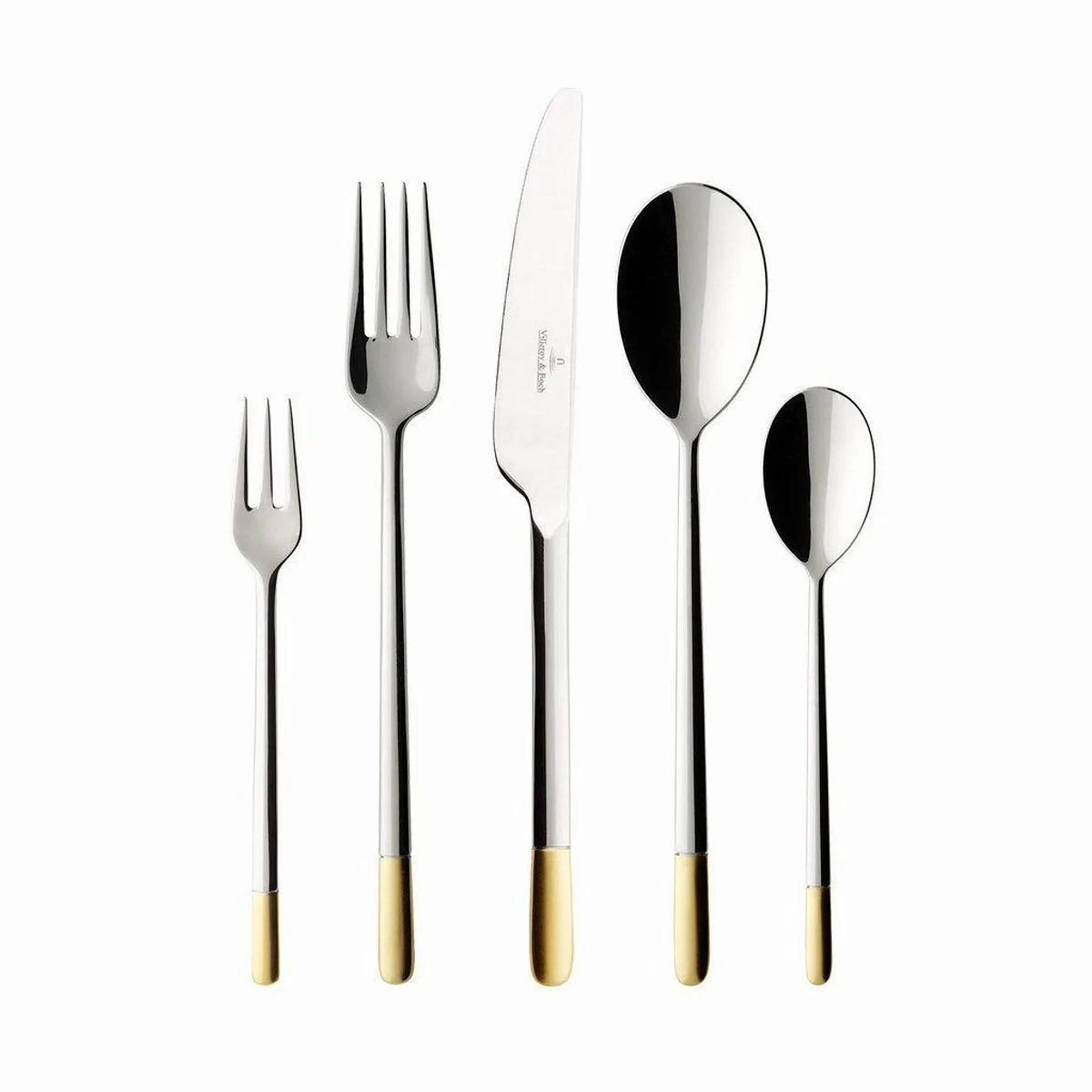 Villeroy & Boch Ella Besteck-Set, 180-teilig, aus Edelstahl, spülmaschinenfest