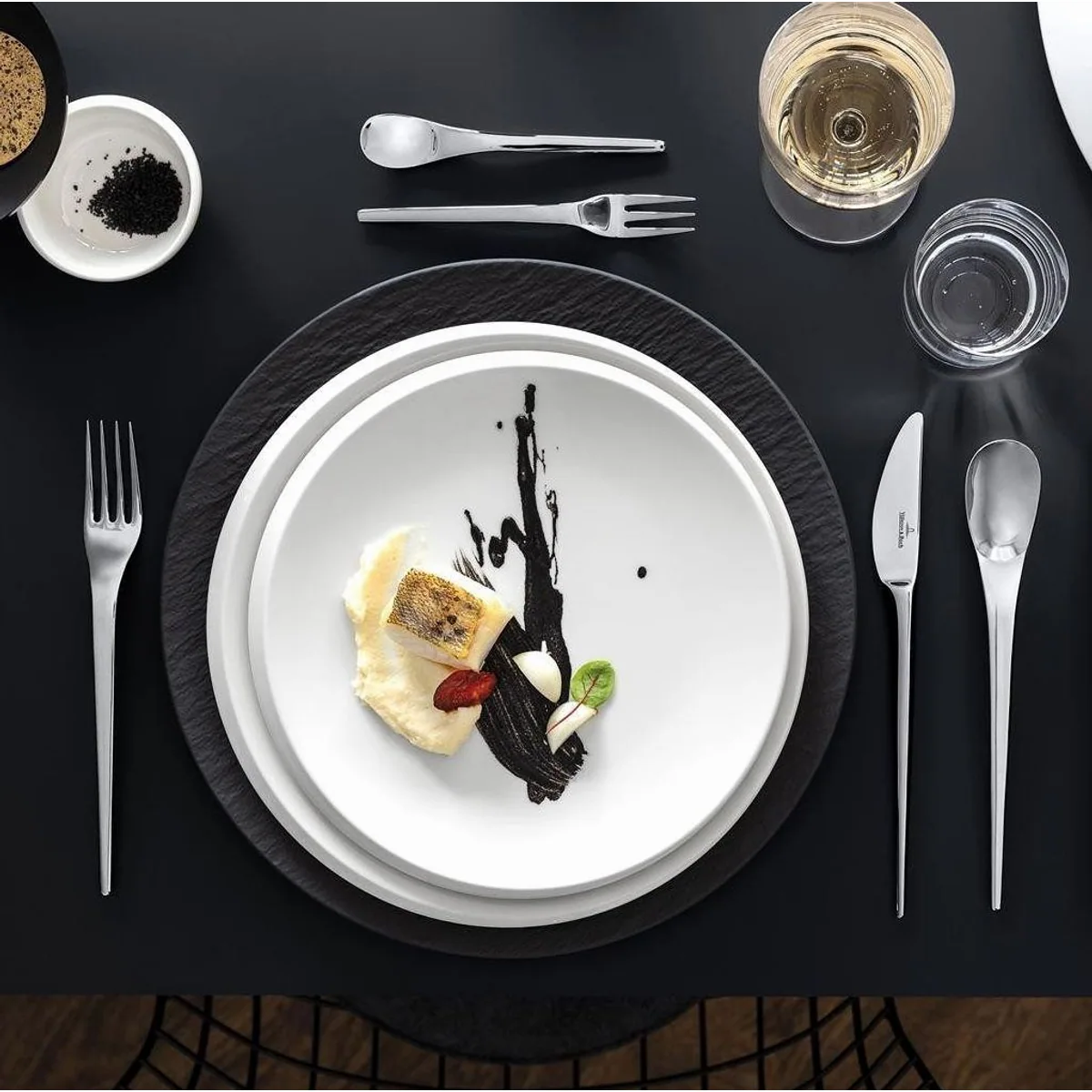 Villeroy & Boch NewMoon Besteck-Set, 180-teilig, Edelstahl, spülmaschinenfest 3