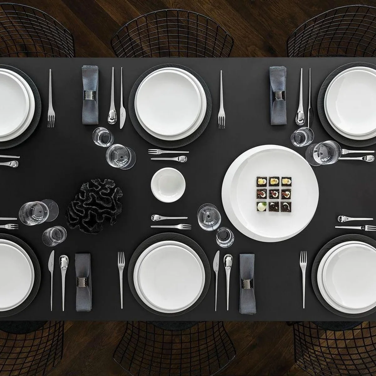Villeroy & Boch NewMoon Besteck-Set, 180-teilig, Edelstahl, spülmaschinenfest 4