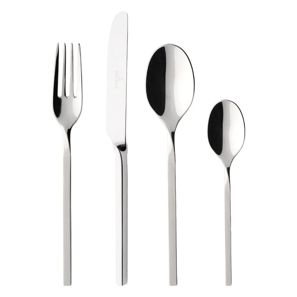 Villeroy & Boch NewWave Besteck-Set, 144-teilig, Edelstahl, spülmaschinenfest