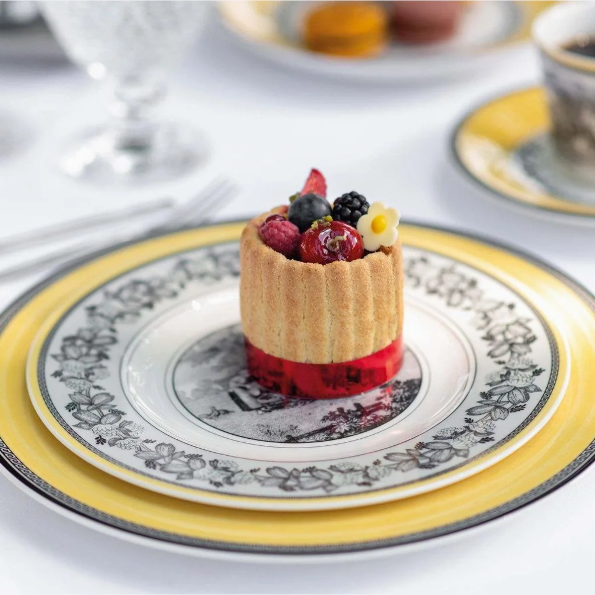 Villeroy & Boch Frühstücksteller Audun, Premium Porzellan, spülmaschinen- & mikrowellengeeignet 3