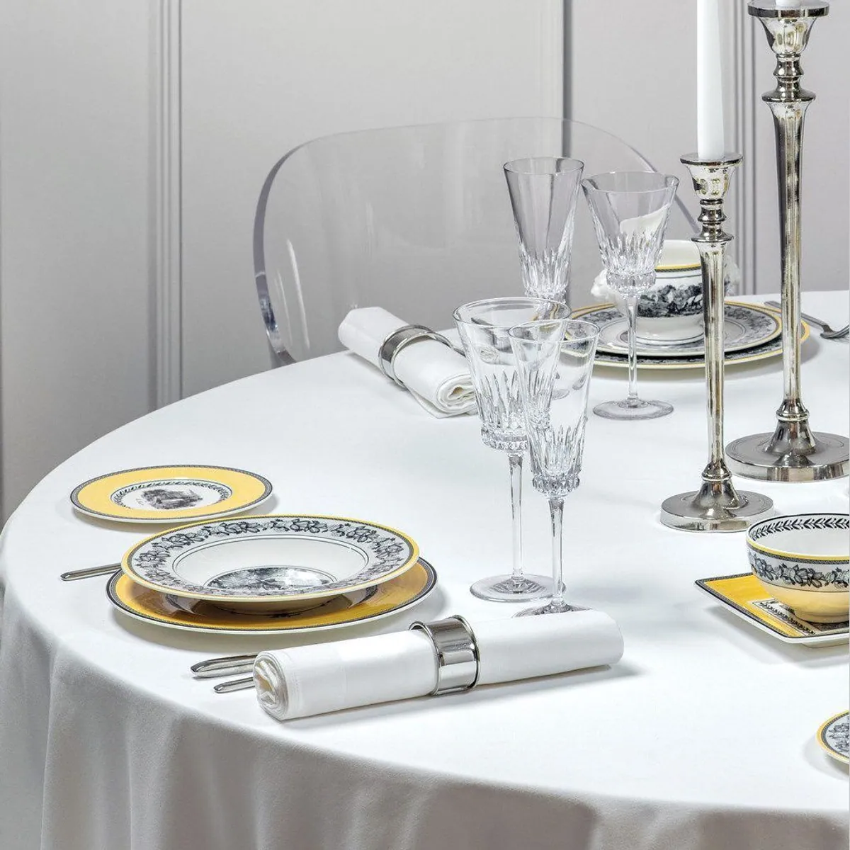 Villeroy & Boch Audun Suppenteller, Premium Porzellan, Mikrowellen- & Spülmaschinenfest 3