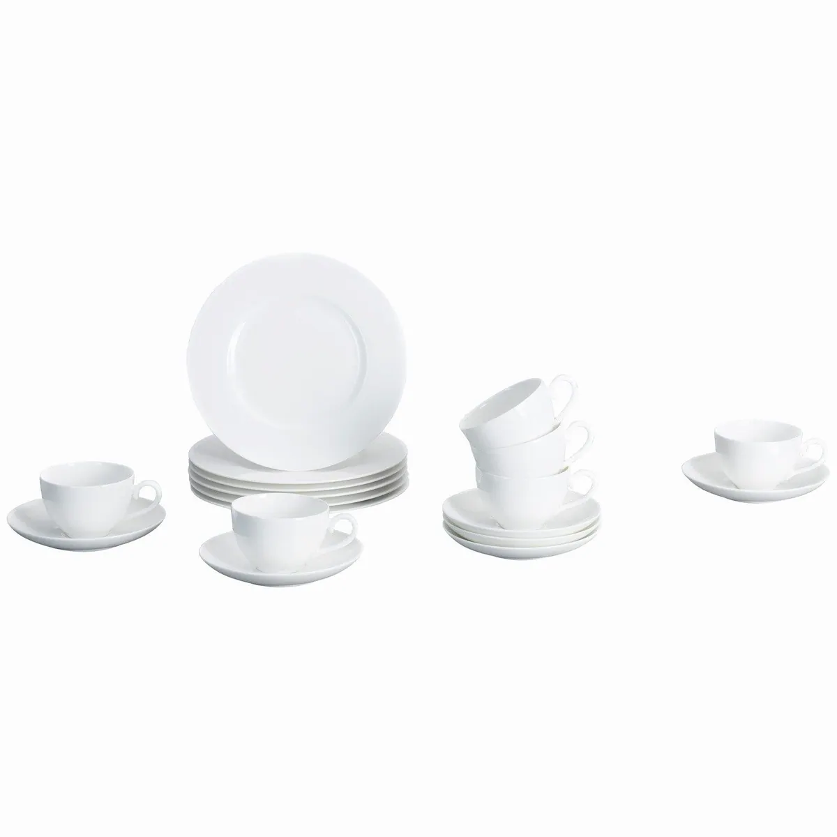 Villeroy & Boch Royal Kaffee-Set, 18-teilig, für 6 Personen, Porzellan