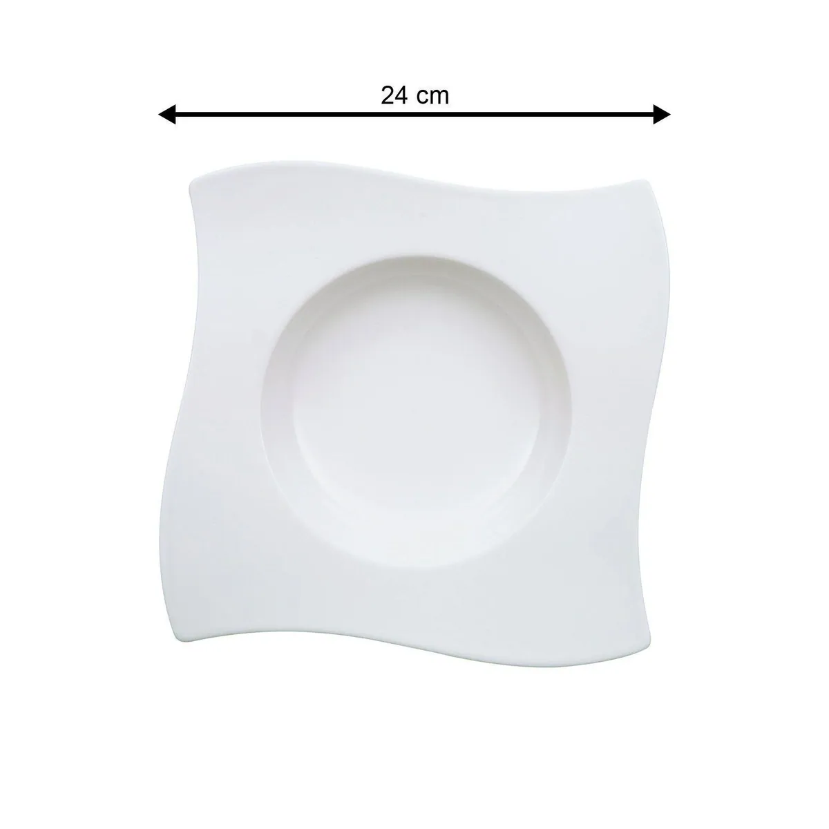 Villeroy & Boch NewWave Tafelservice, 12-teilig, für 6 Personen, Porzellan 2