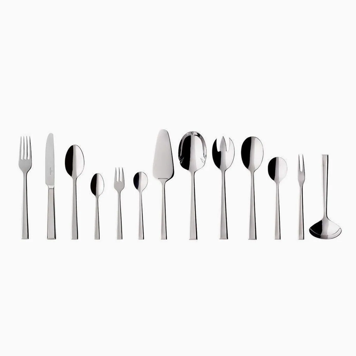 Villeroy & Boch Besteck-Set Victor, 68-teilig, für 12 Personen, Edelstahl