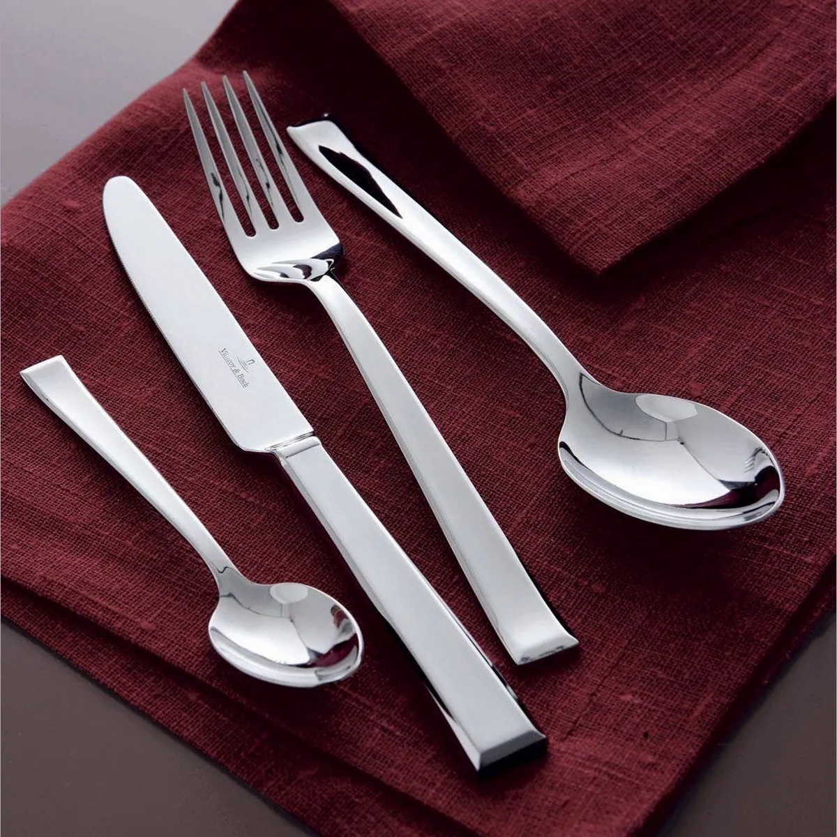 Villeroy & Boch Besteck-Set Victor, 68-teilig, für 12 Personen, Edelstahl 4