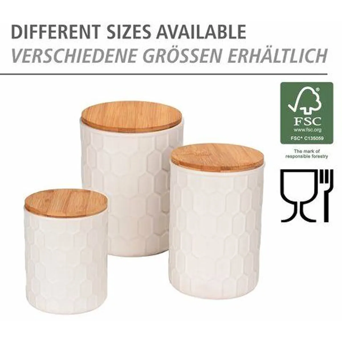 WENKO Vorratsdose Maya, Keramik, luftdicht & spülmaschinengeeignet 5