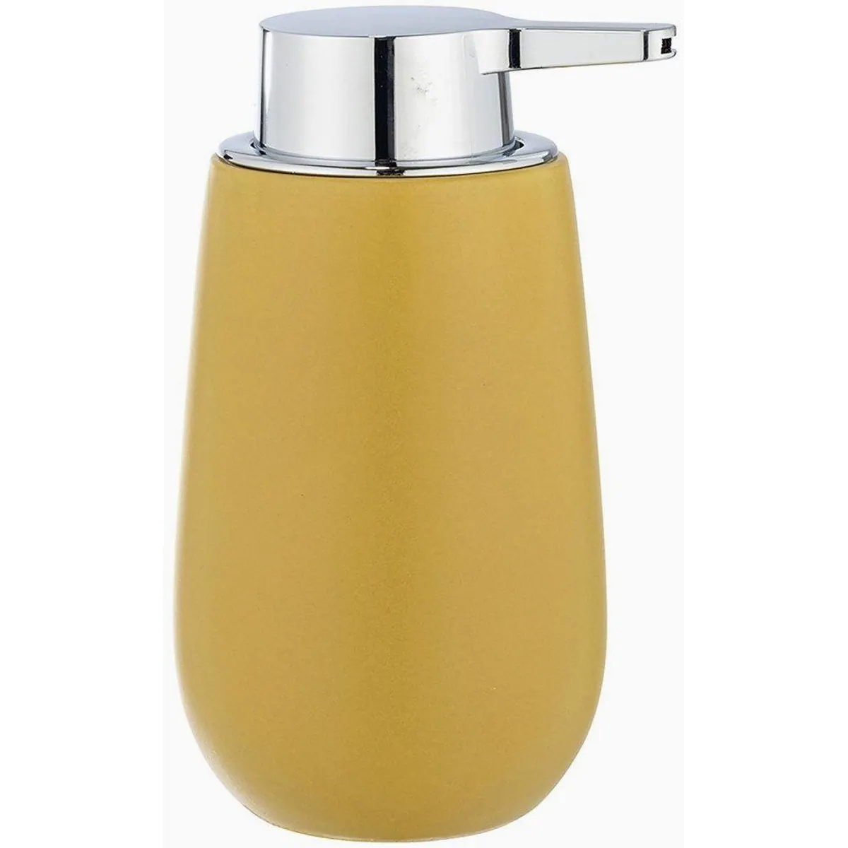 WENKO Seifenspender Badi, Keramik, 320 ml, elegantes Design, einfacher Dosiermechanismus, vielseitig einsetzbar 4