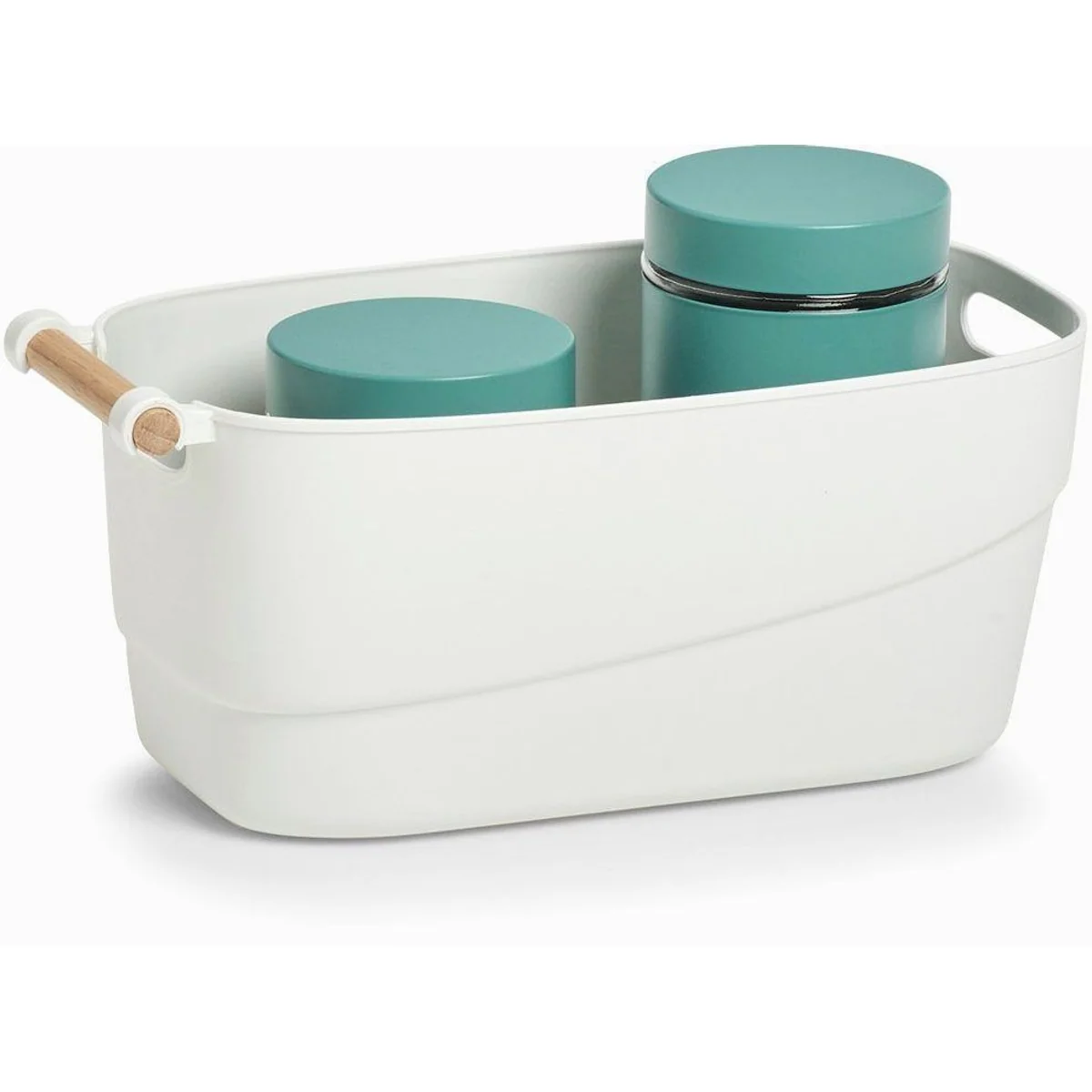 Zeller Present Aufbewahrungsbox, robuster Kunststoff, schickes Scandi Design 3