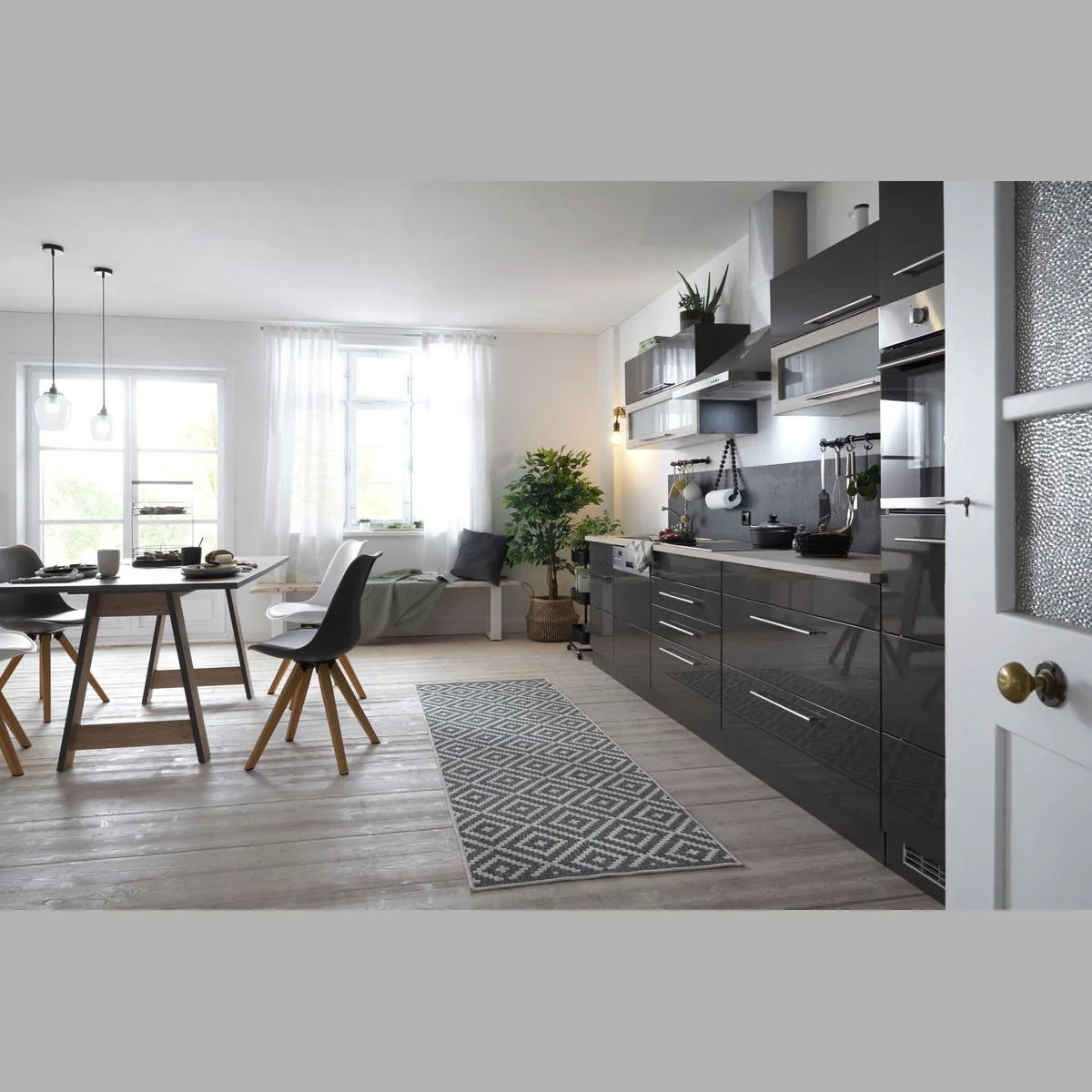 Zeller Present Tablett, Holz & Metall, 2-stufig, modern und funktional 5